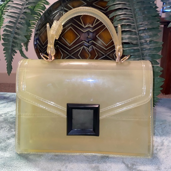 Handbags - Cute, small, yellow , summer bag!